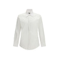 Dolce & Gabbana White Cotton Dress Shirt