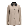 Max Mara Beige Polyester Trench Coat