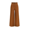 Max Mara Brown Cotton Pants