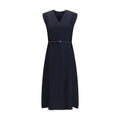 Fabiana Filippi Blue Polyamide Long Dress