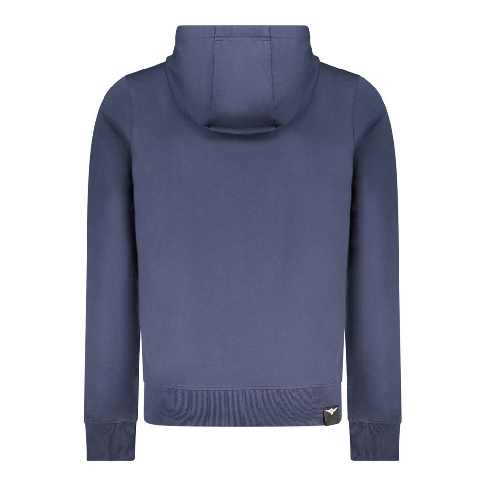Accademia Militare Blue Cotton Men Sweatshirt
