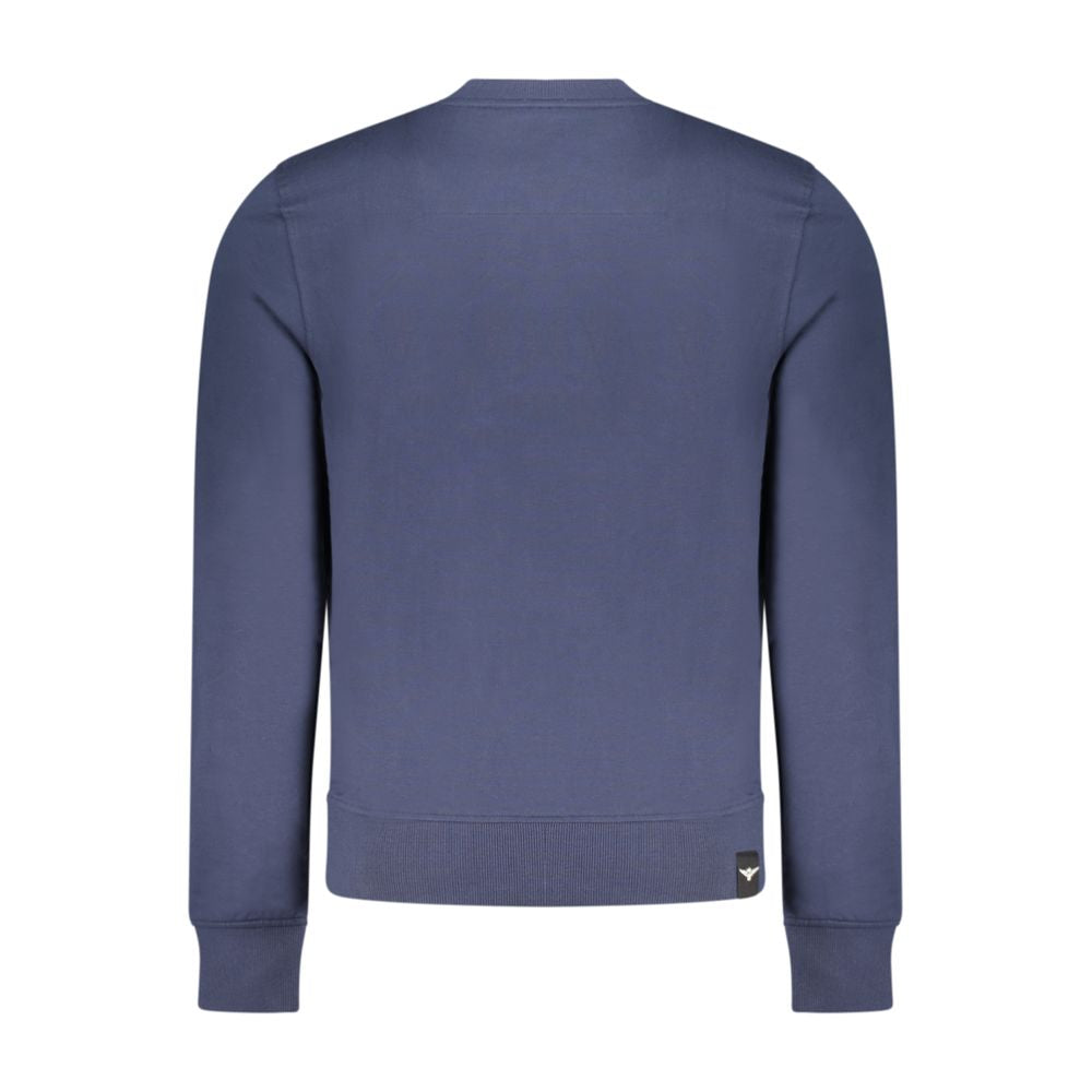 Accademia Militare Blu Cotton Men Sweatshirt