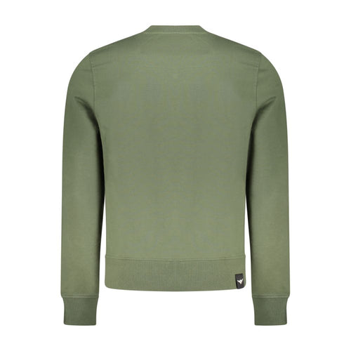 Accademia Militare Verde Cotton Mens Sweatshirt
