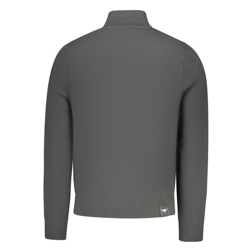 Accademia Militare Black Cotton Men's Sweatshirt