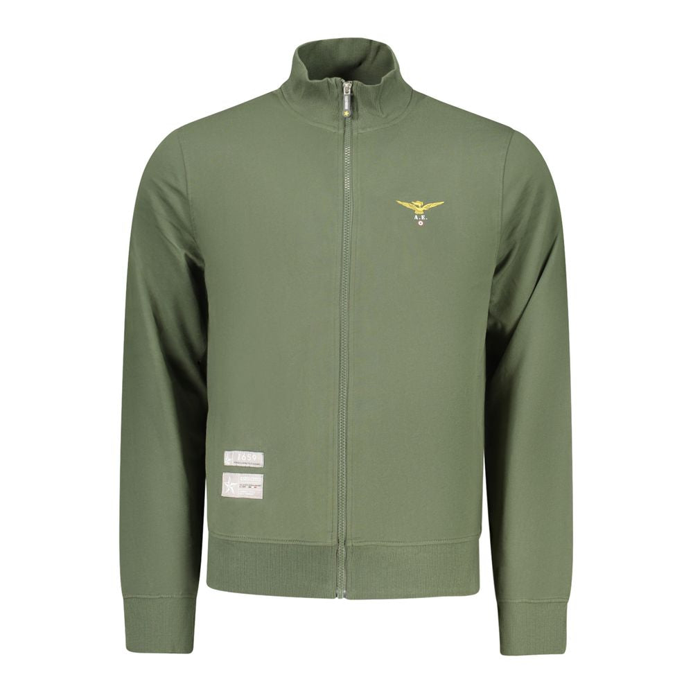 Accademia Militare Verde Cotton Men Sweatshirt