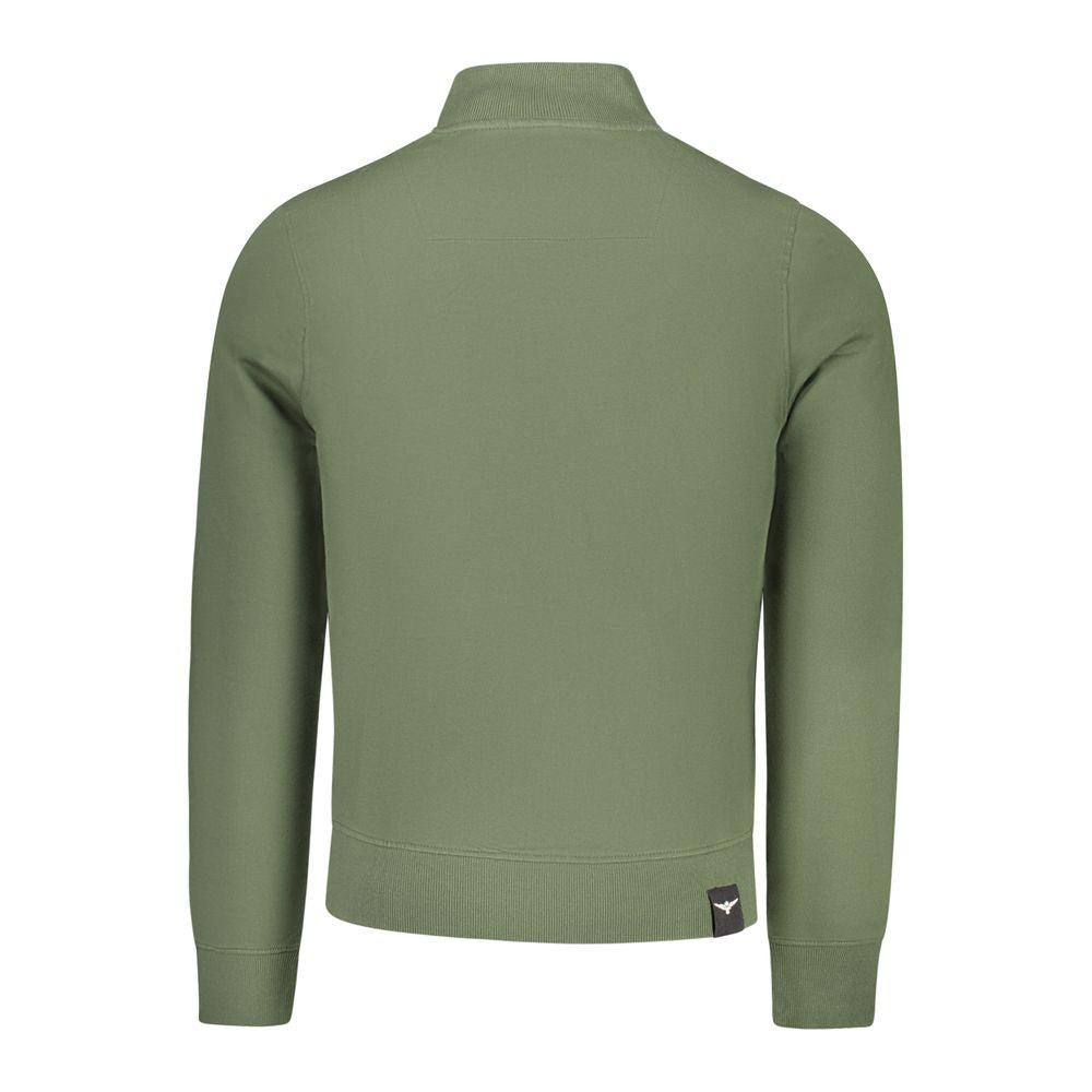 Accademia Militare Verde Cotton Men Sweatshirt