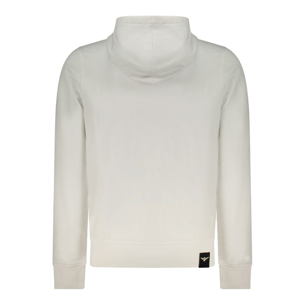 Accademia Militare White Cotton Men's Sweatshirt