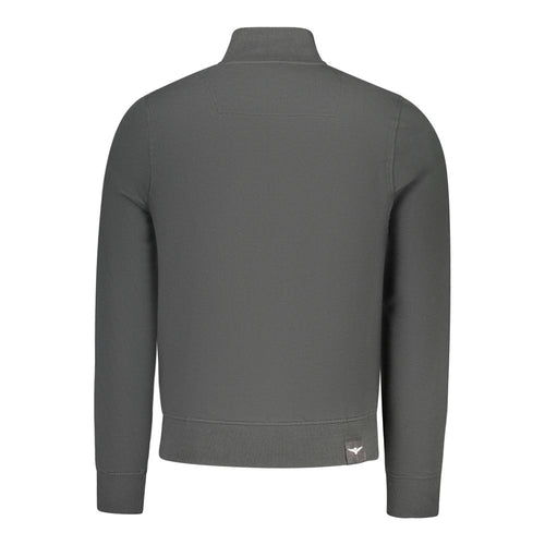 Accademia Militare Black Cotton Men Sweatshirt