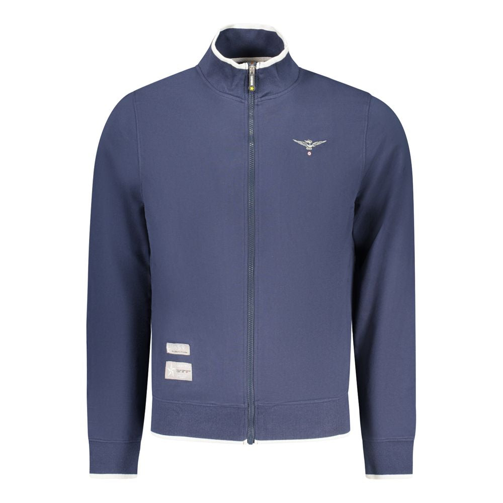 Accademia Militare Blue Cotton Men's Sweatshirt