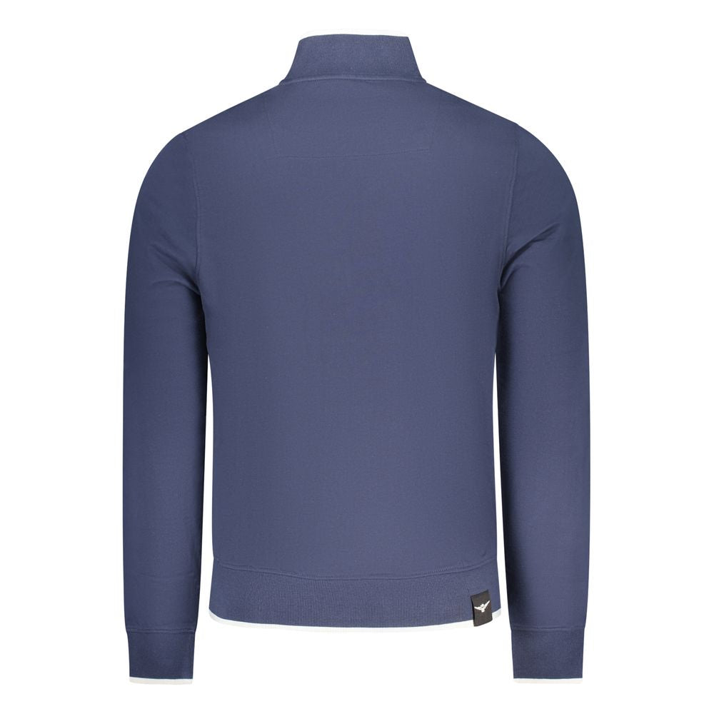 Accademia Militare Blue Cotton Men's Sweatshirt
