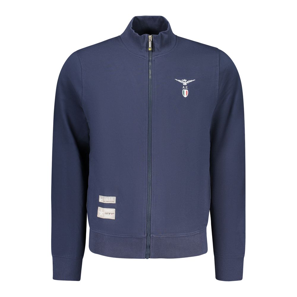 Accademia Militare Blu Cotton Men Sweatshirt