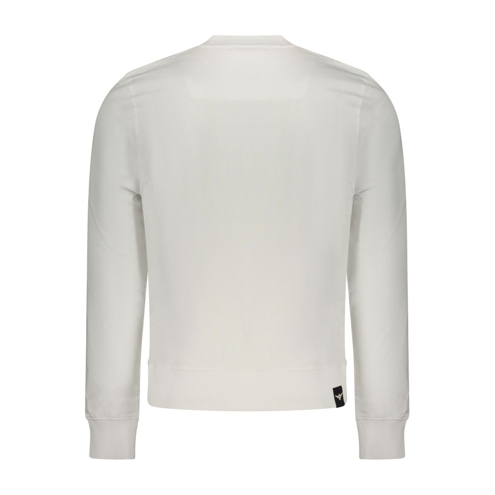 Accademia Militare White Cotton Men's Sweatshirt