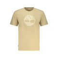 Timberland Beige Cotton Men T-Shirt
