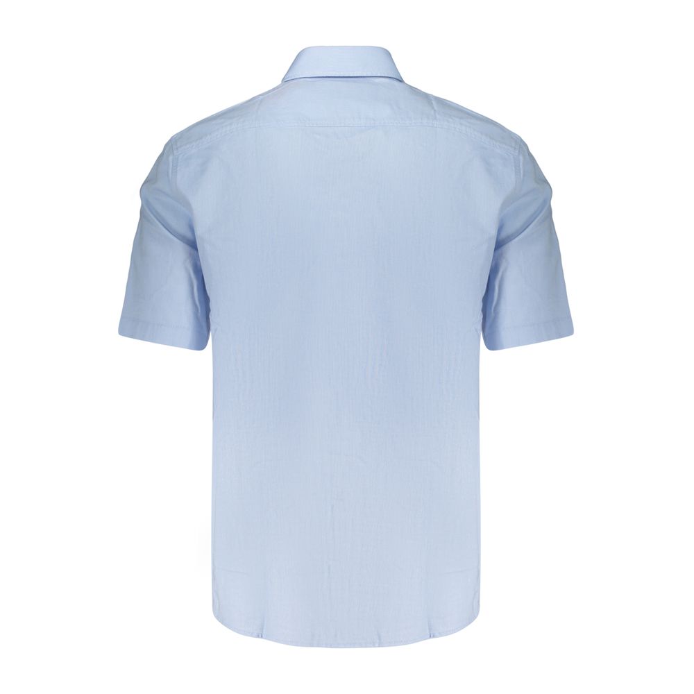 Hugo Boss Azzurro Cotton Mens Shirt