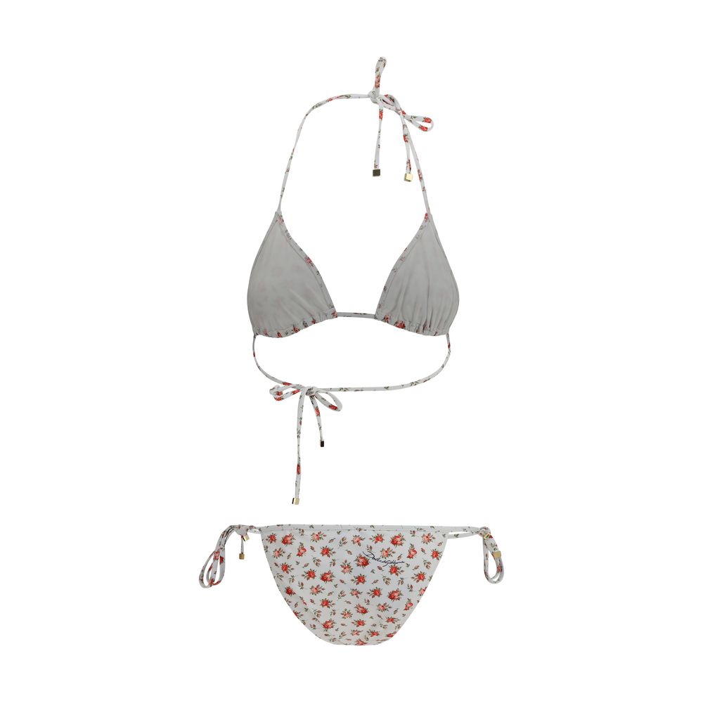 Dolce & Gabbana White Nylon Bikini