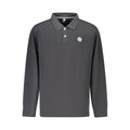 North Sails Black Cotton Men Polo Shirt