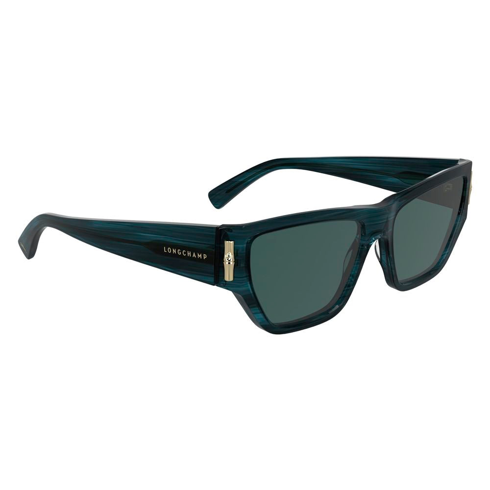 Longchamp Blue Acetate Sunglasses