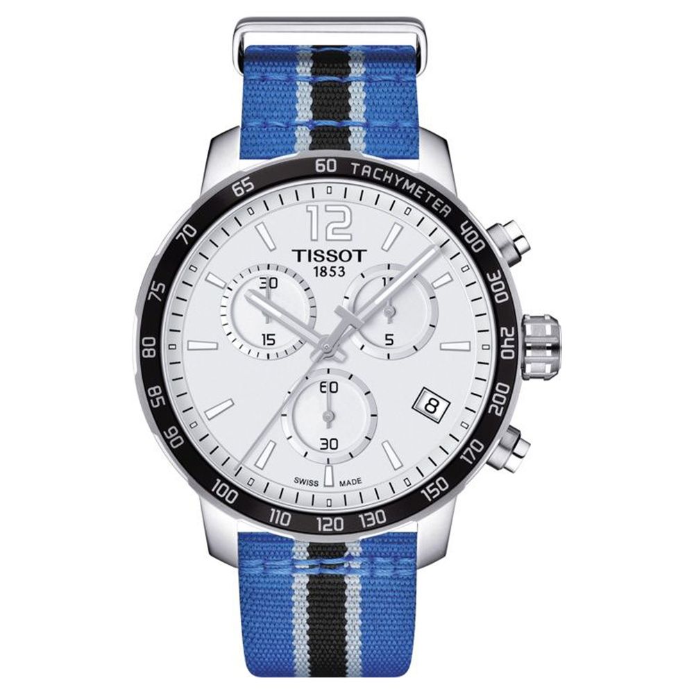 Tissot Blue Nylon Sport Watch