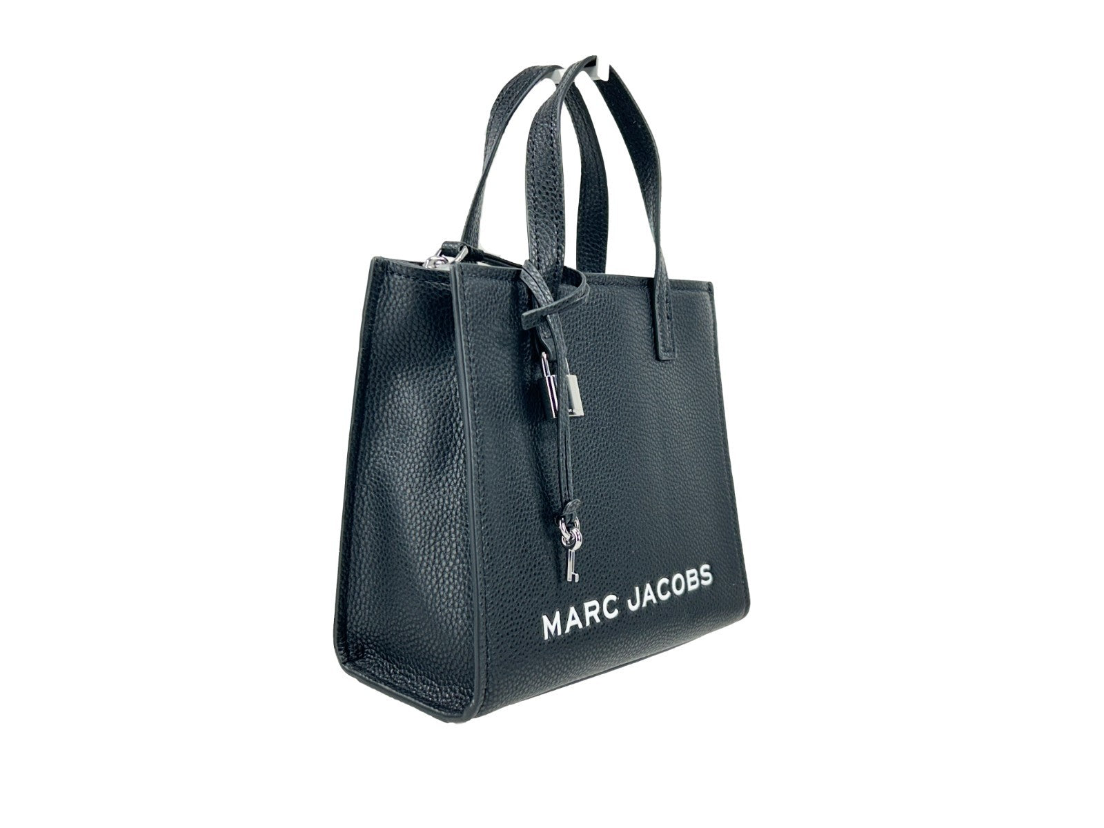 Marc Jacobs Mini Grind Black Leather Crossbody Bag