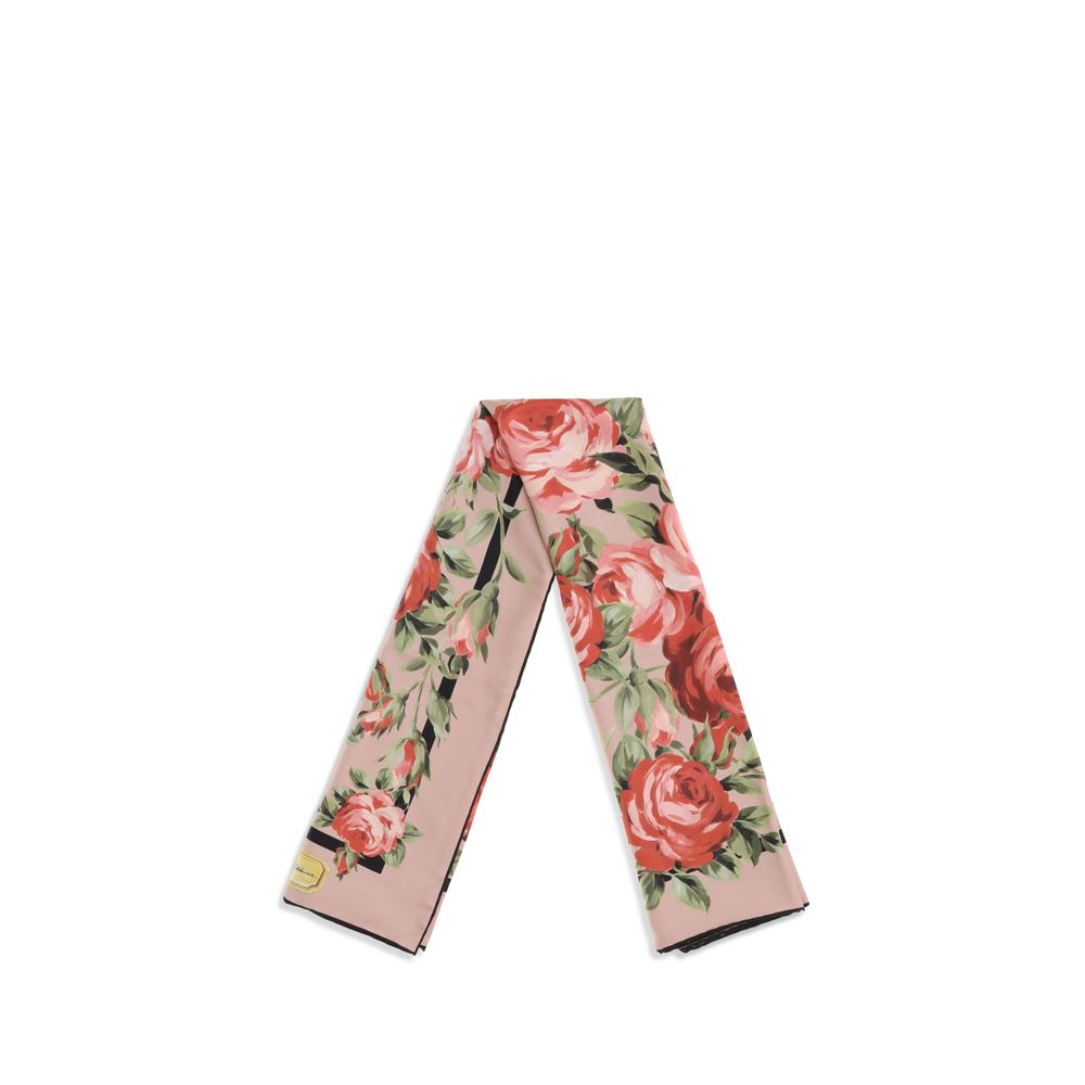 Dolce & Gabbana Multicolor Silk Scarf