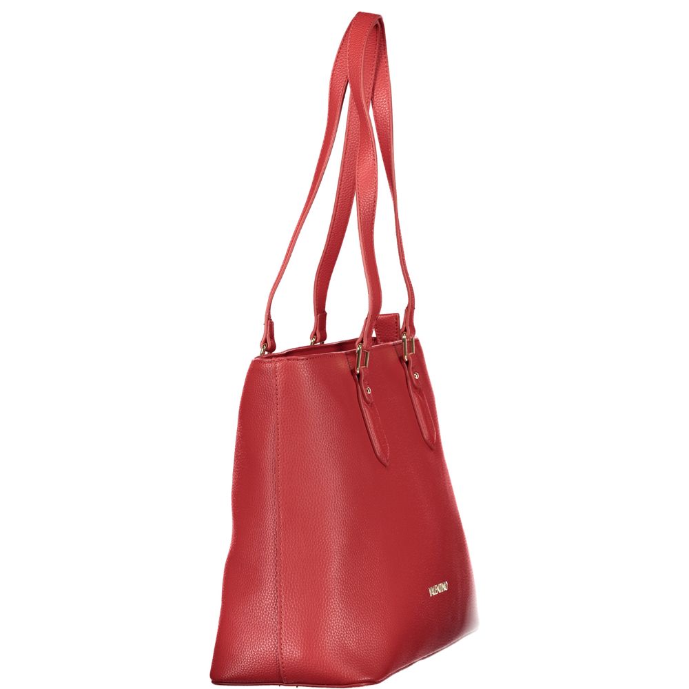 Mario Valentino Red Polyethylene Handbag