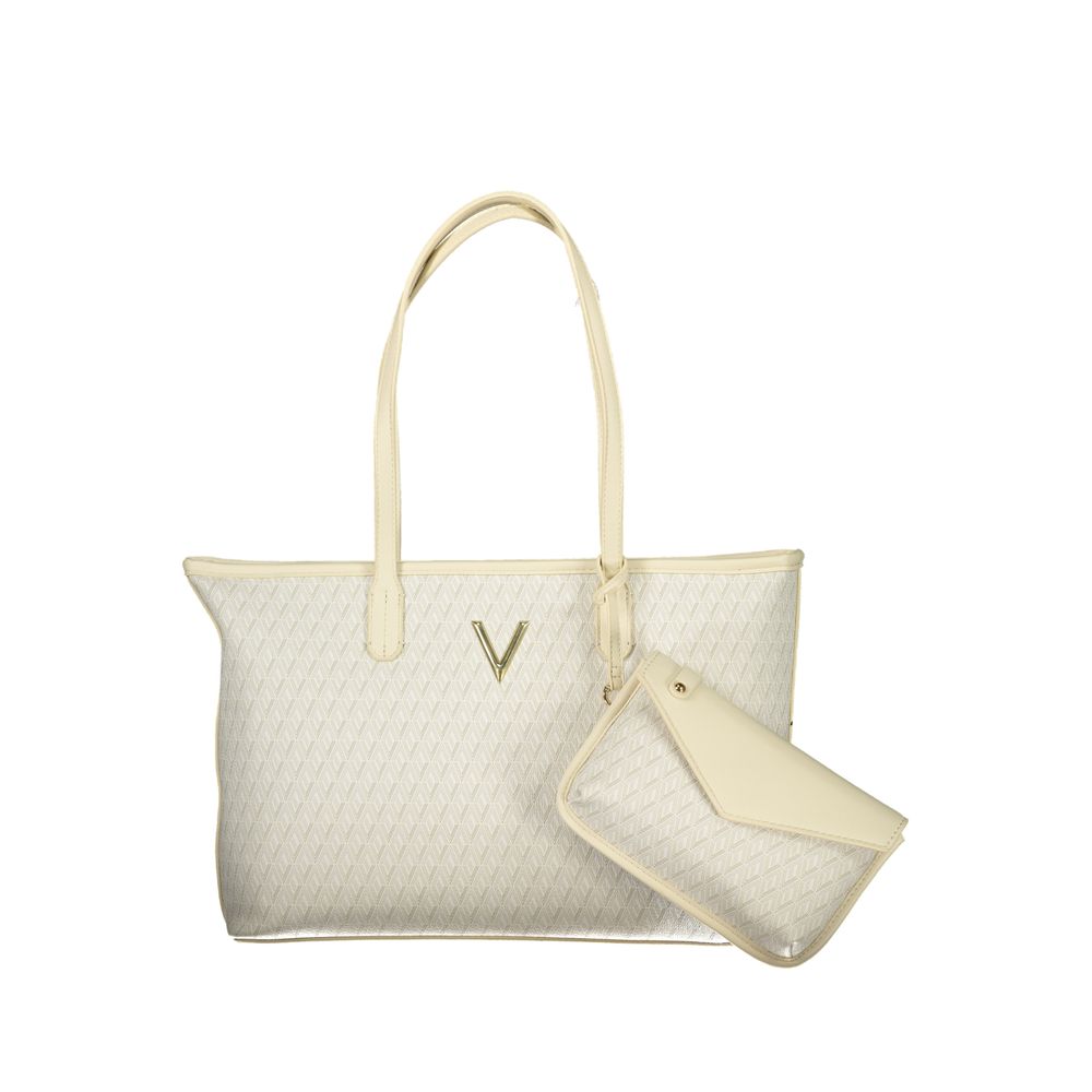 Mario Valentino Beige Polyethylene Handbag