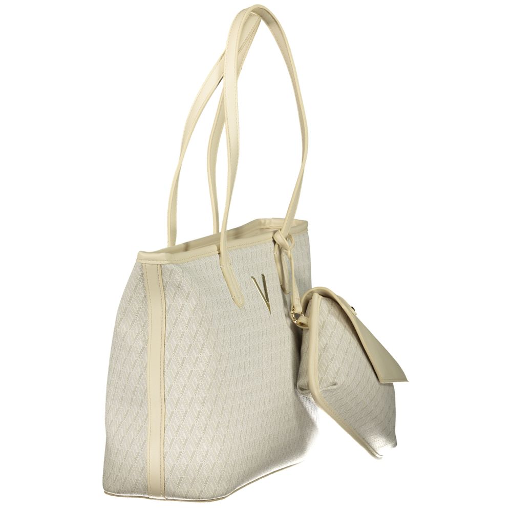 Mario Valentino Beige Polyethylene Handbag