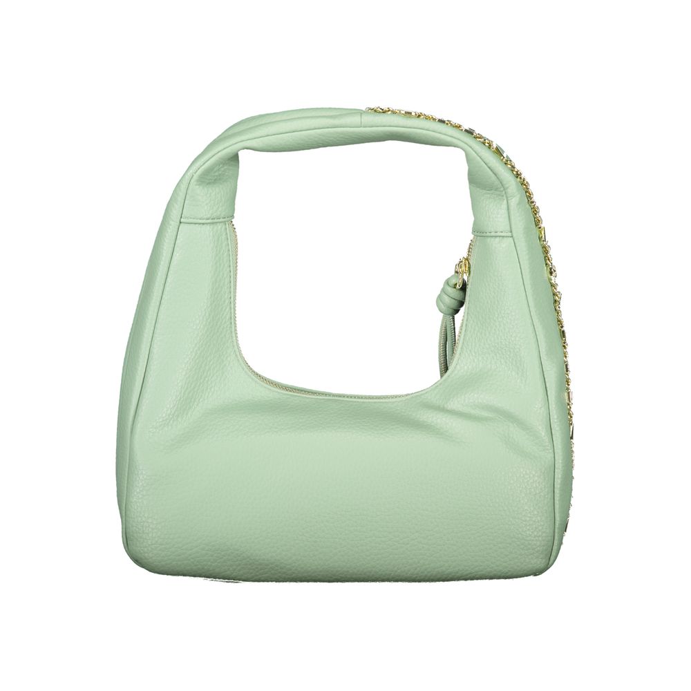 Mario Valentino Green Polyethylene Handbag