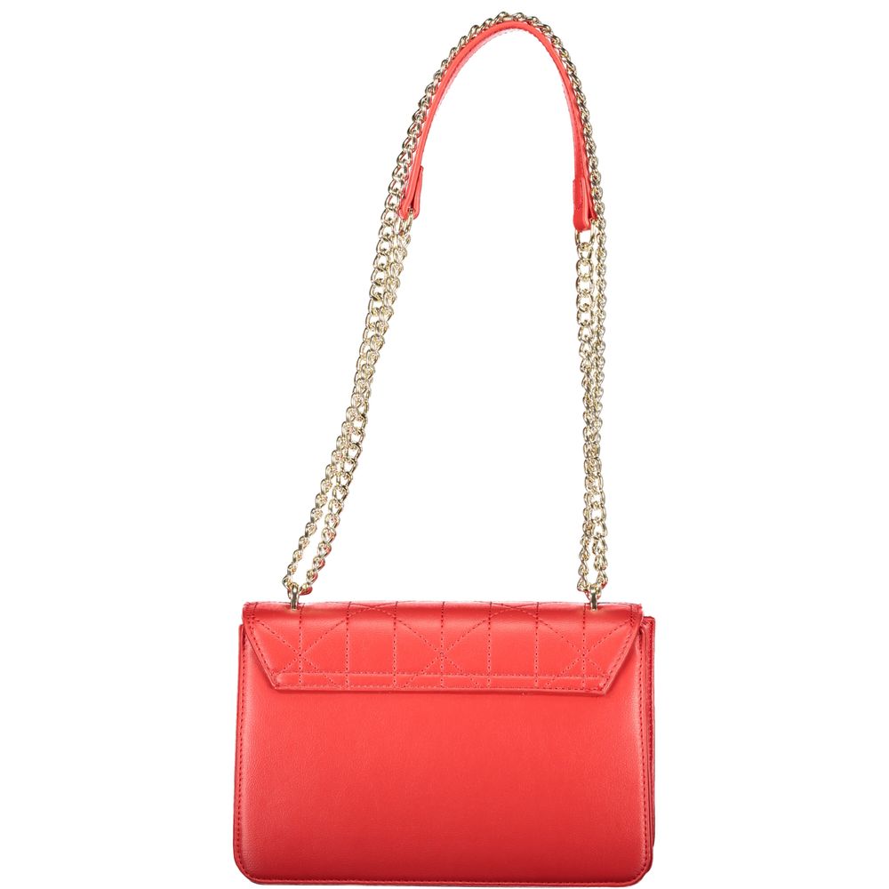 Mario Valentino Red Polyethylene Handbag