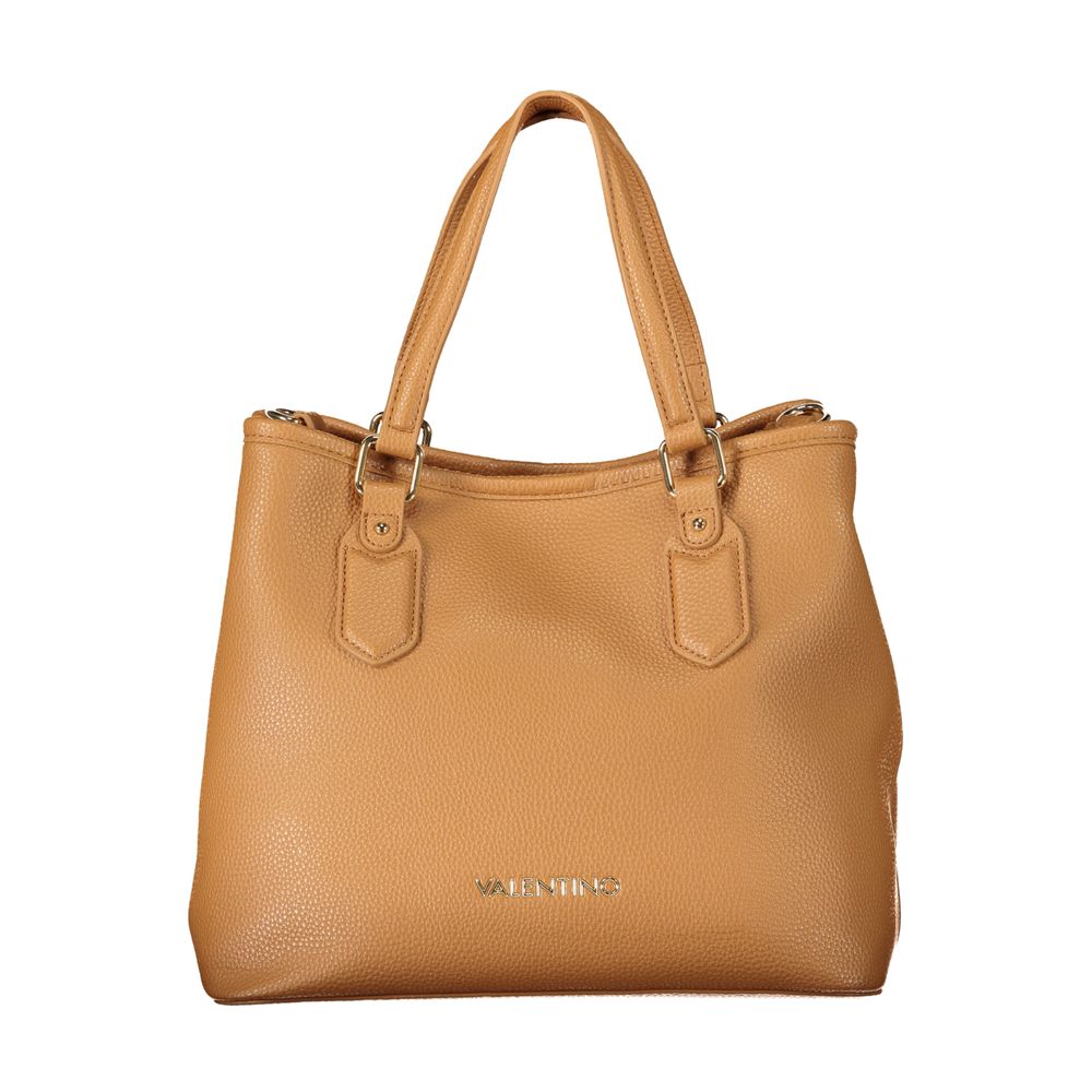 Mario Valentino Brown Polyethylene Handbag