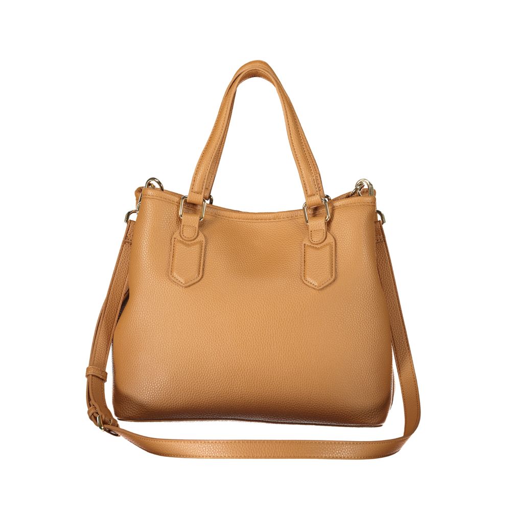 Mario Valentino Brown Polyethylene Handbag