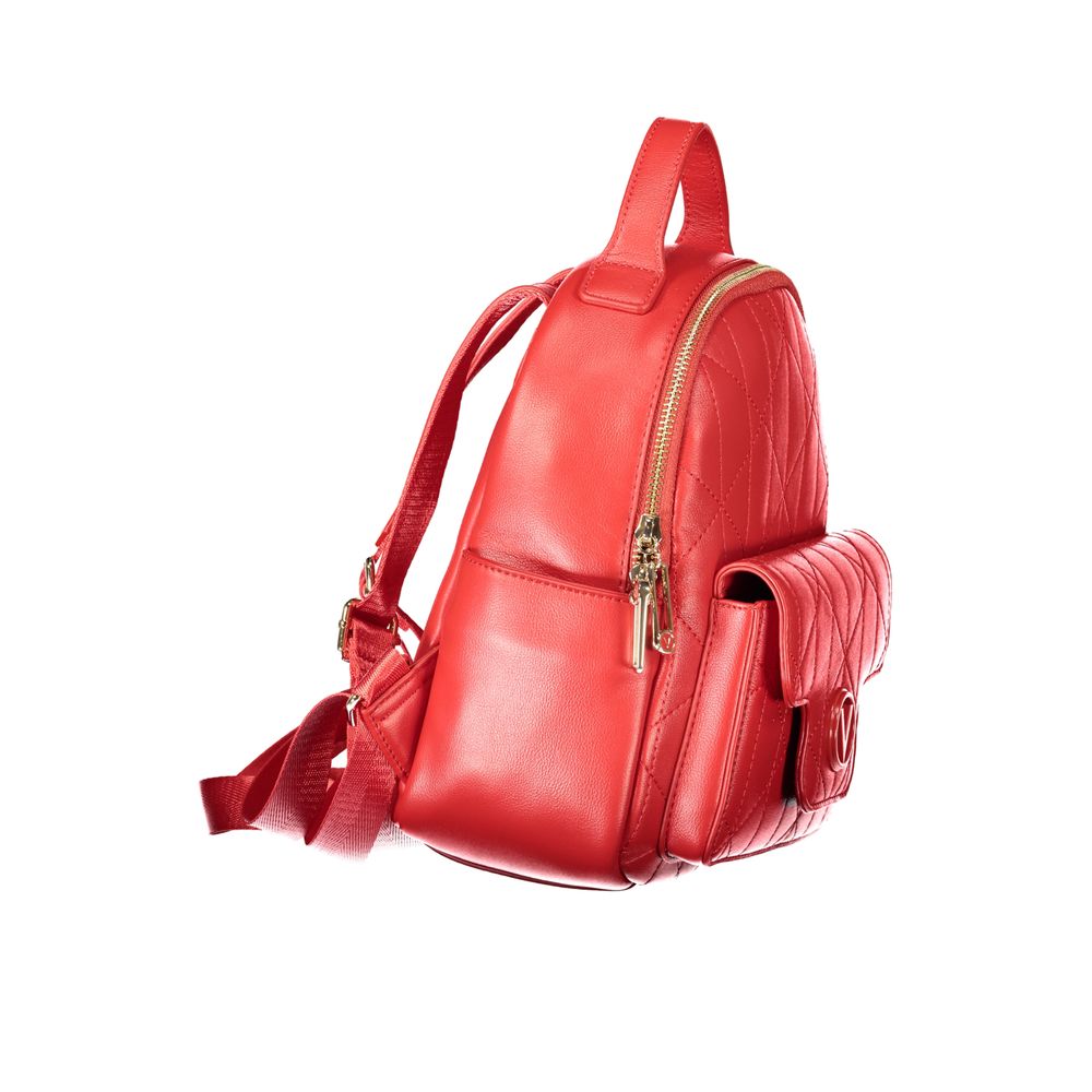 Mario Valentino Red Polyethylene Backpack