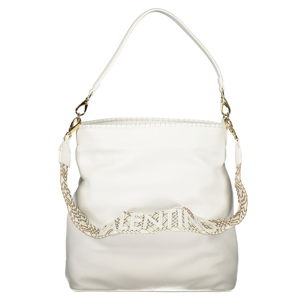 Mario Valentino White Polyethylene Handbag