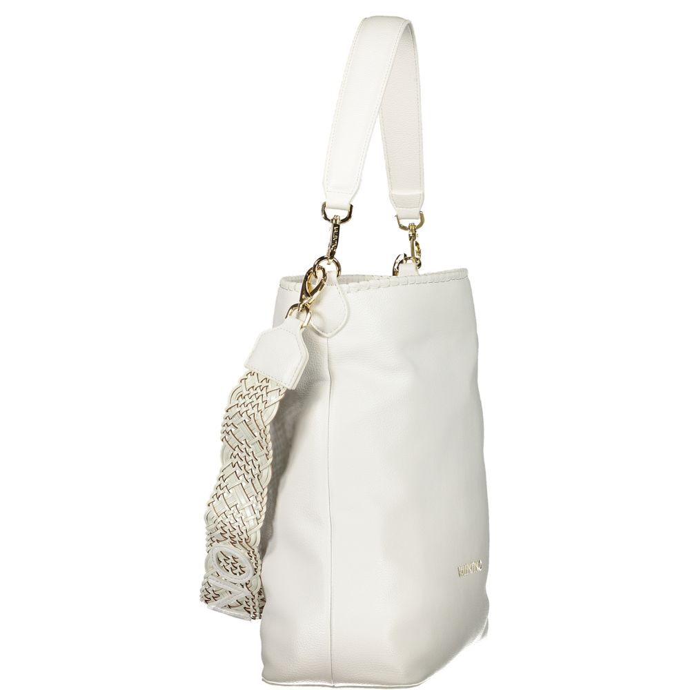 Mario Valentino White Polyethylene Handbag