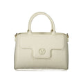 Mario Valentino White Polyethylene Handbag