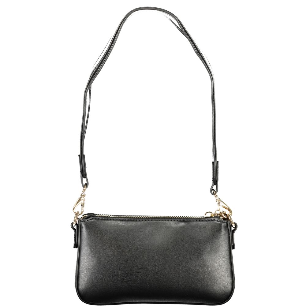 Mario Valentino Black Polyethylene Handbag