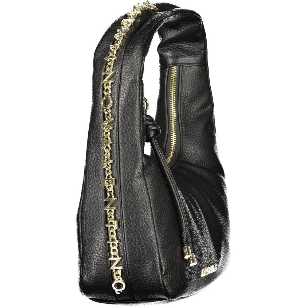 Mario Valentino Black Polyethylene Handbag