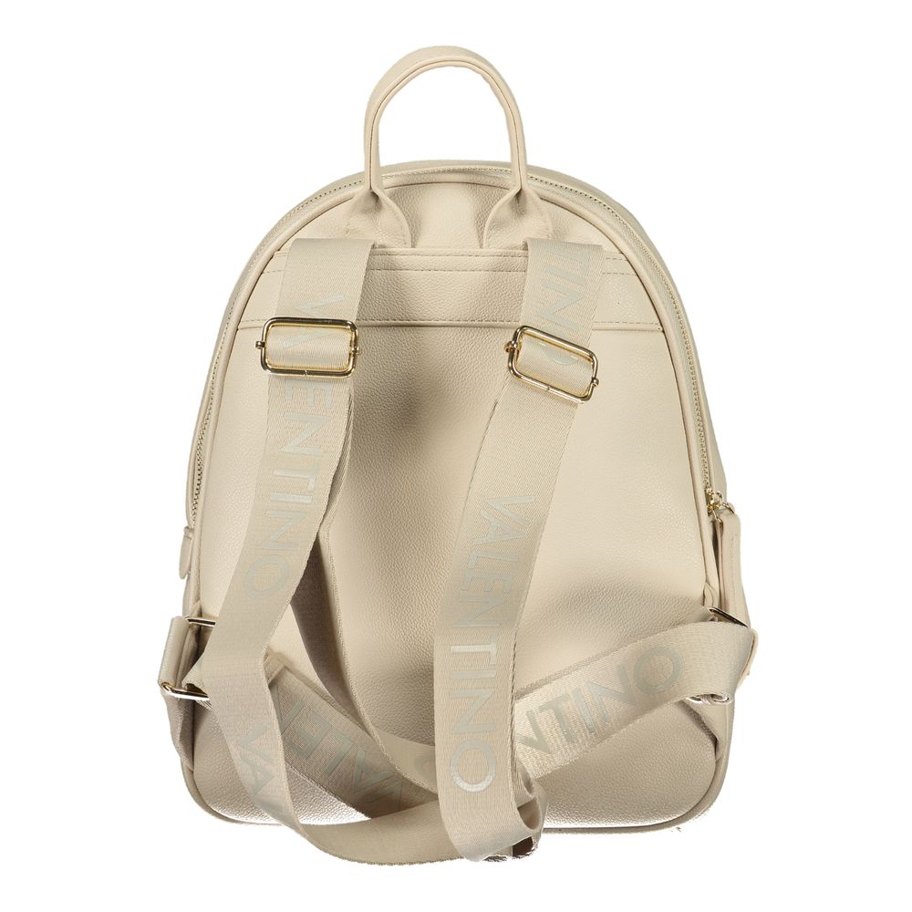 Mario Valentino Beige Polyethylene Backpack