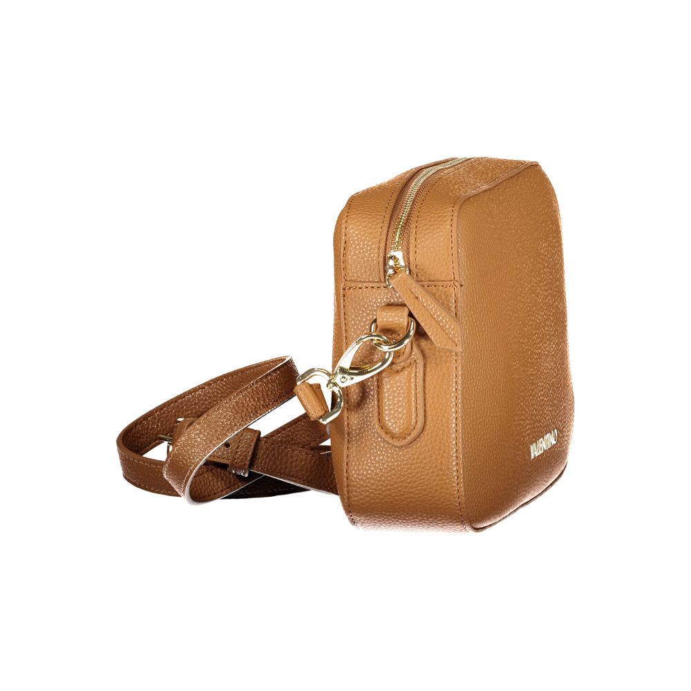Mario Valentino Brown Polyethylene Handbag