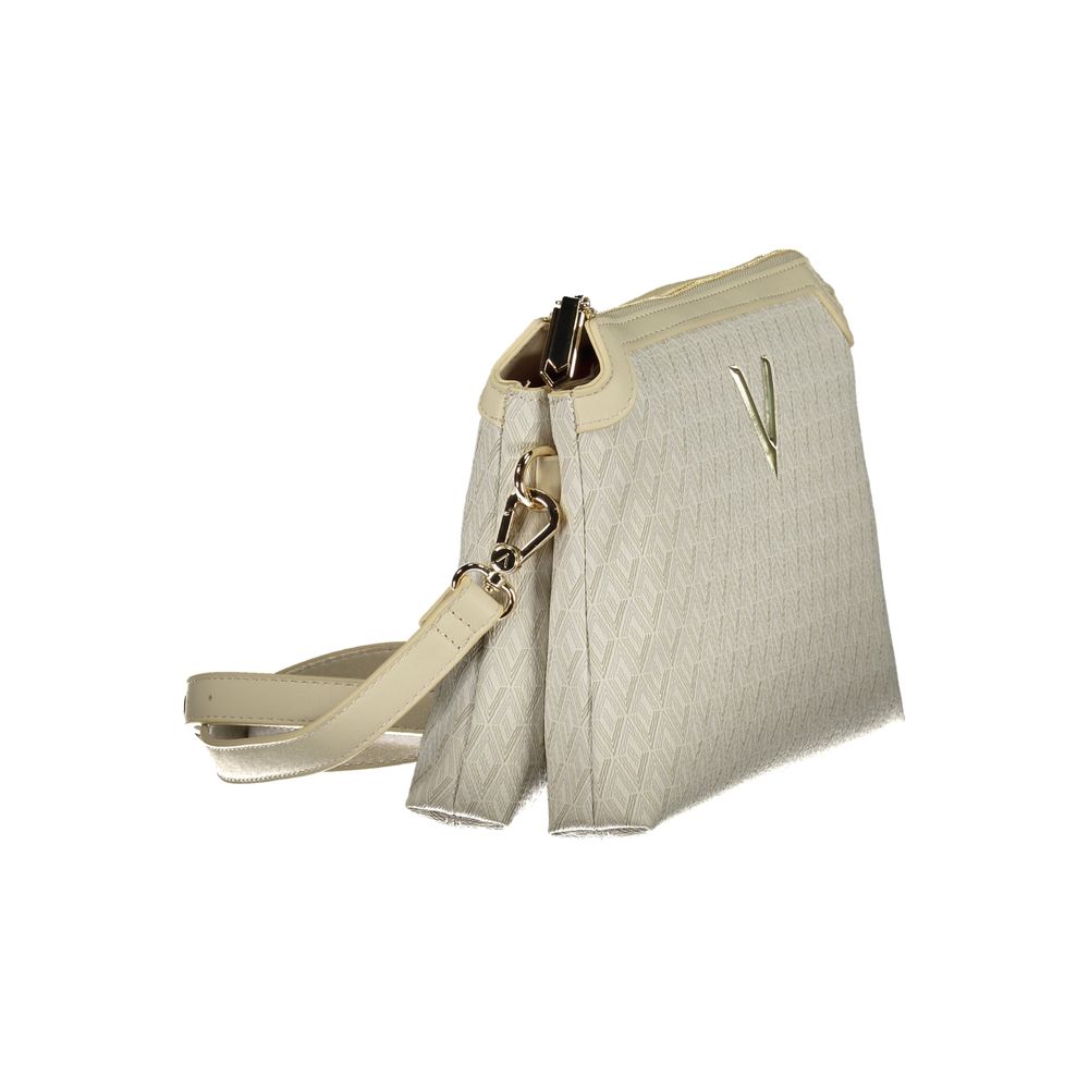 Mario Valentino Beige Polyethylene Handbag