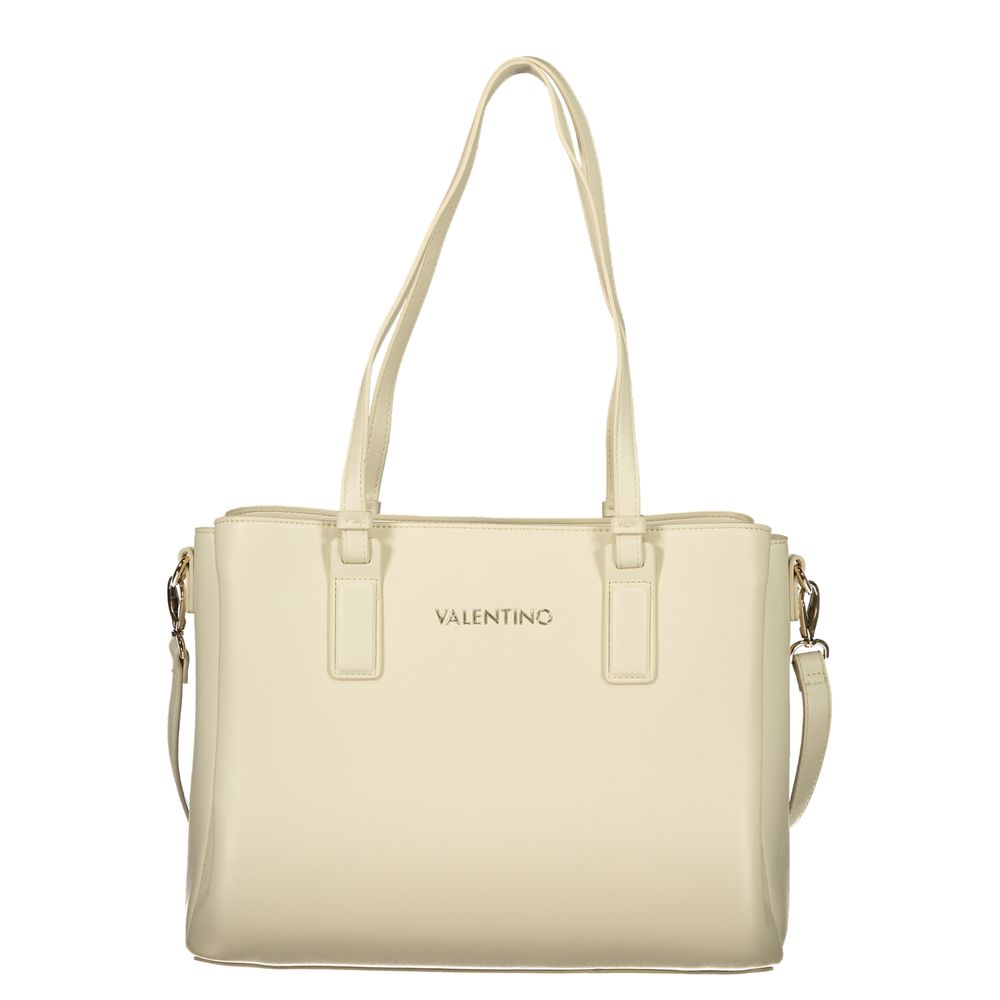 Mario Valentino Beige Polyethylene Handbag