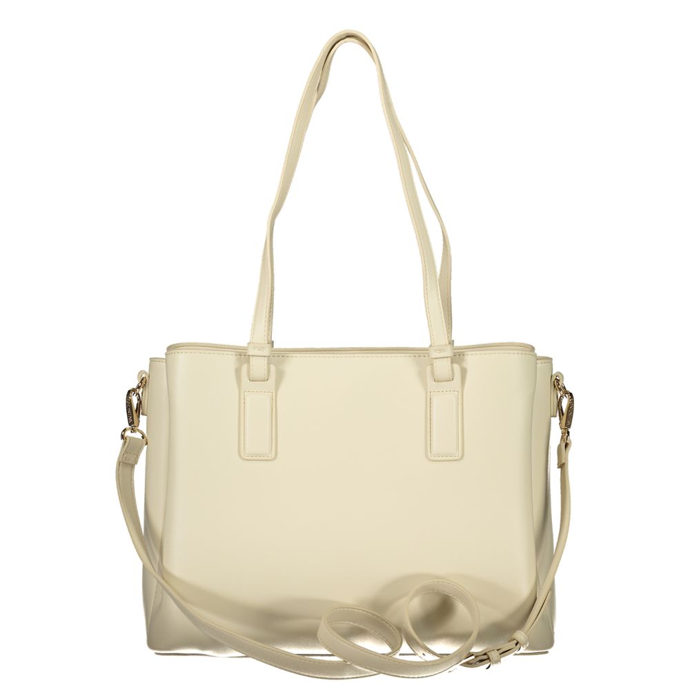 Mario Valentino Beige Polyethylene Handbag