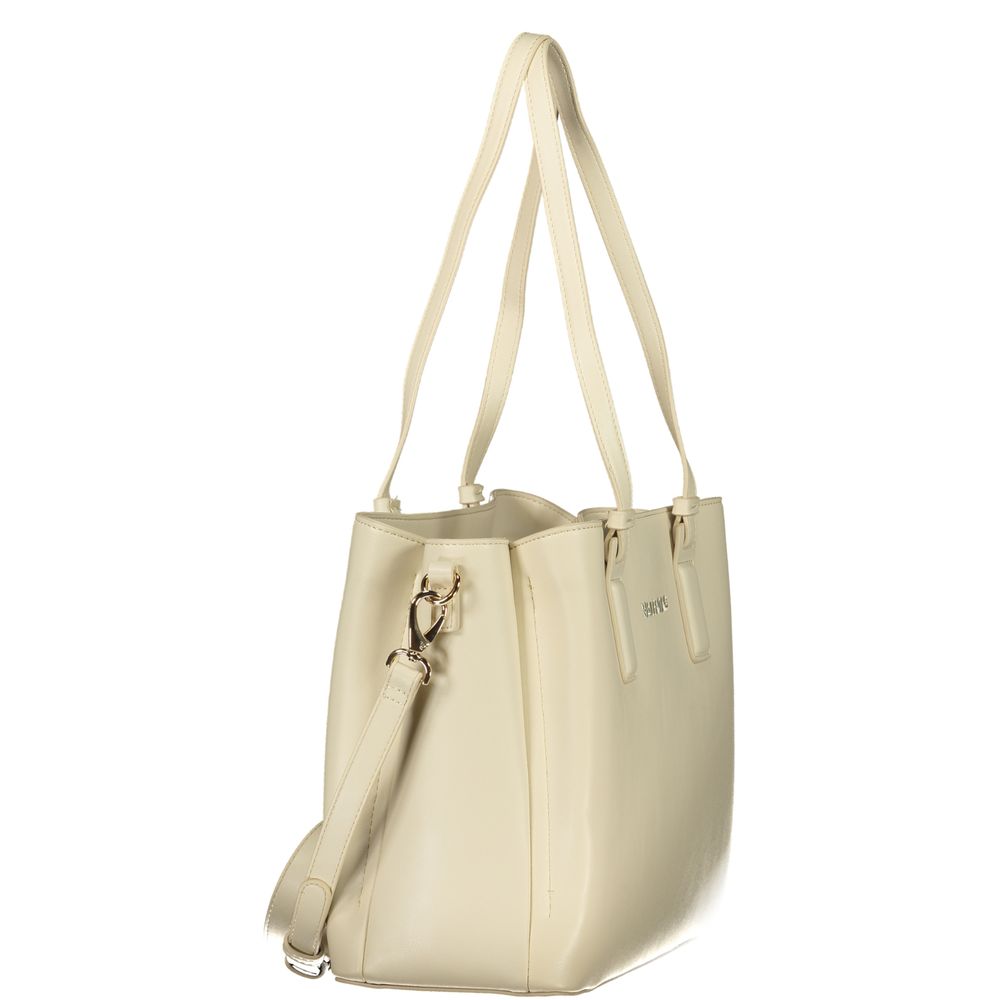 Mario Valentino Beige Polyethylene Handbag