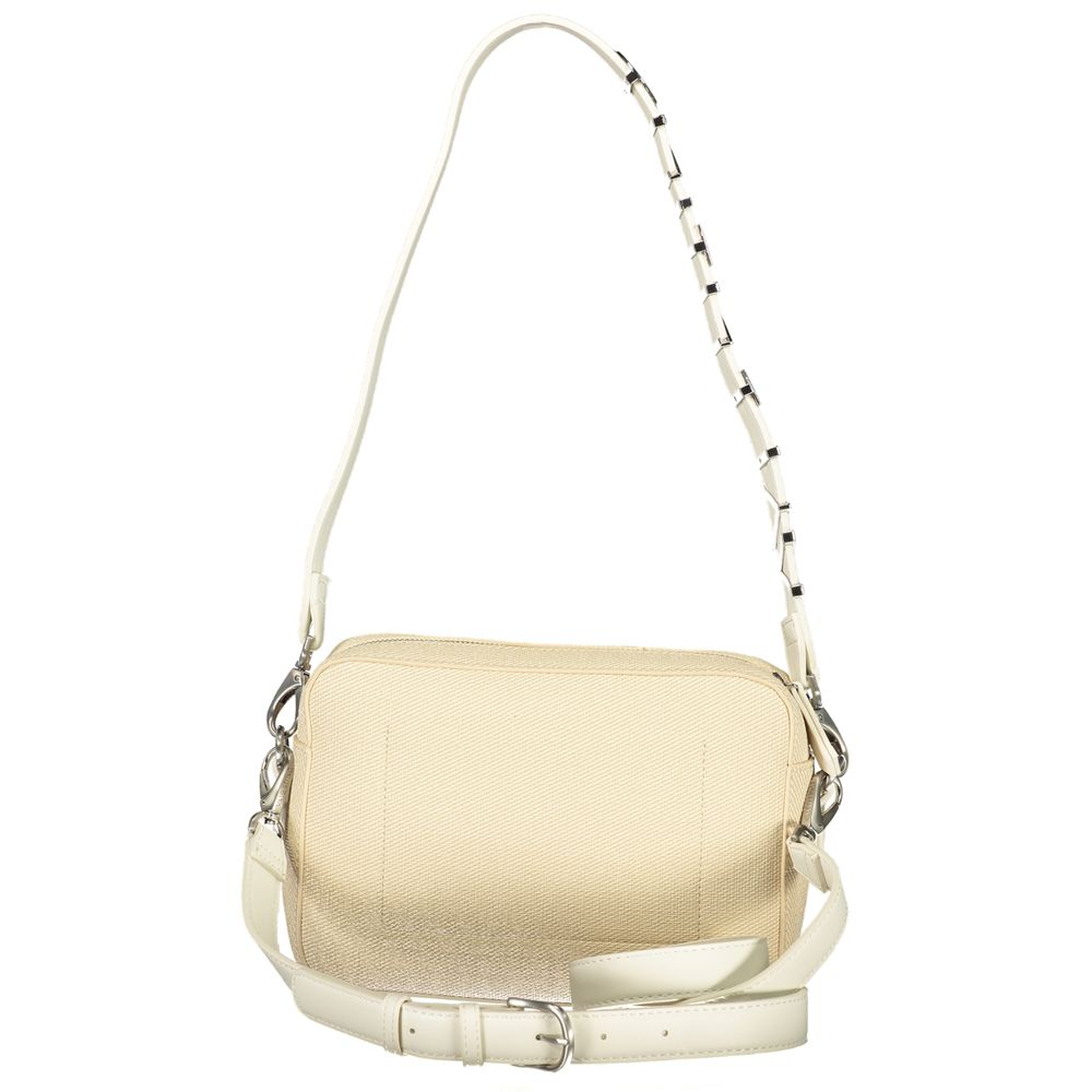 Mario Valentino Beige Polyethylene Handbag