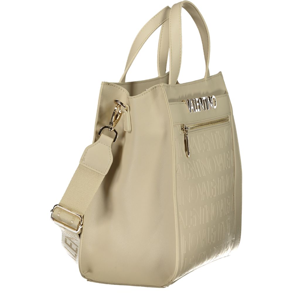Mario Valentino Beige Polyethylene Handbag
