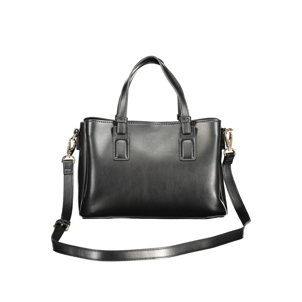 Mario Valentino Black Polyethylene Handbag