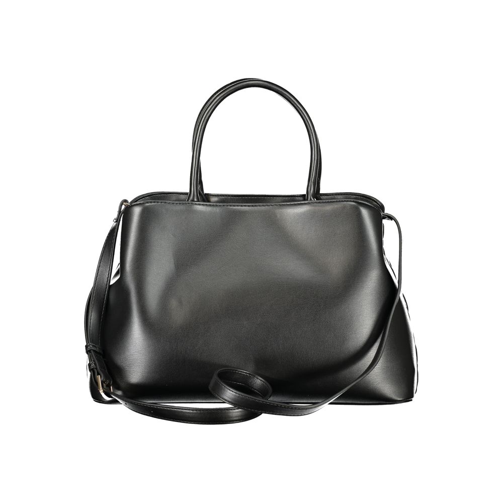 Mario Valentino Black Polyethylene Handbag