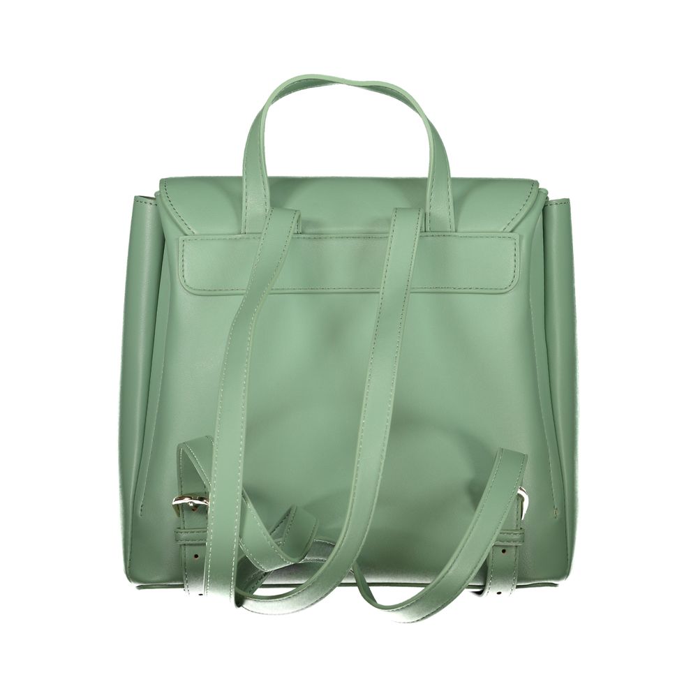 Mario Valentino Green Polyethylene Backpack