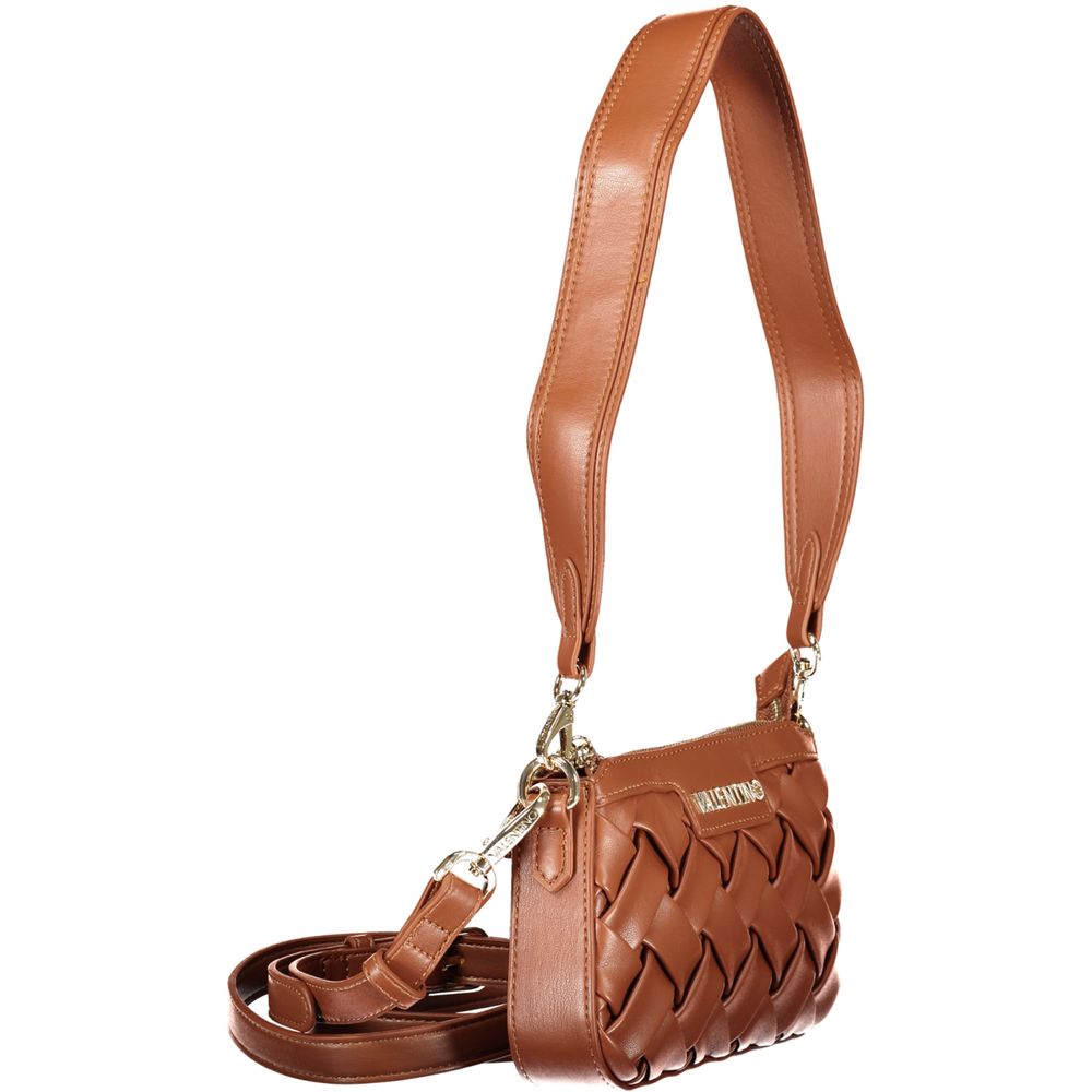 Mario Valentino Brown Polyethylene Handbag