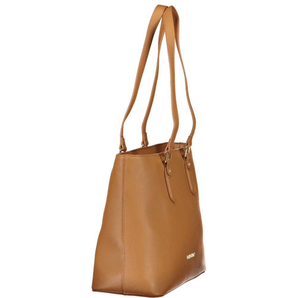 Mario Valentino Brown Polyethylene Handbag